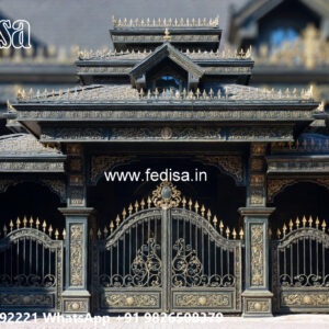 Luxury Car Parking Shed Design with Elegant Outdoor Roofing No-3580