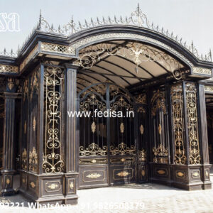 Luxury Car Parking Shed Design with Modern Exterior Style No-3587