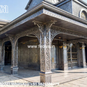 Luxury Car Parking Shed Design with Elegant Structural Concepts No-3594