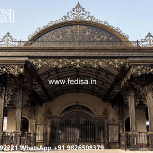Luxury Car Parking Shed Design with Attractive Exterior Structure No-3598