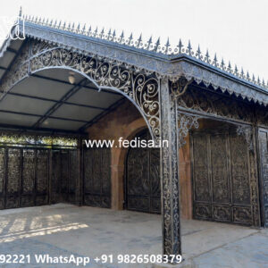 Luxury Car Parking Shed Design with Decorative Minimalist Beauty