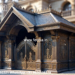 Luxury Car Parking Shed Design with Attractive Covered Space