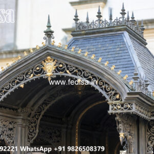Luxury Car Parking Shed Design with Stylish Structural Appeal