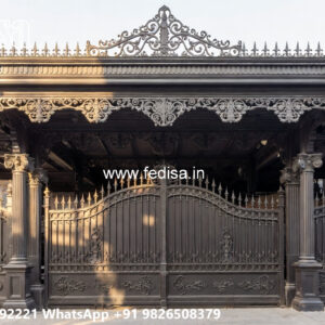 Iron Car Parking Shed Design with Waterproof Roofing No-3640