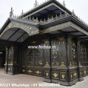 Iron Car Parking Shed Design with Stylish Framework No-3668