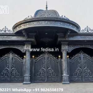 Modern Iron Car Parking Shed Design with Premium Roofing No-3673