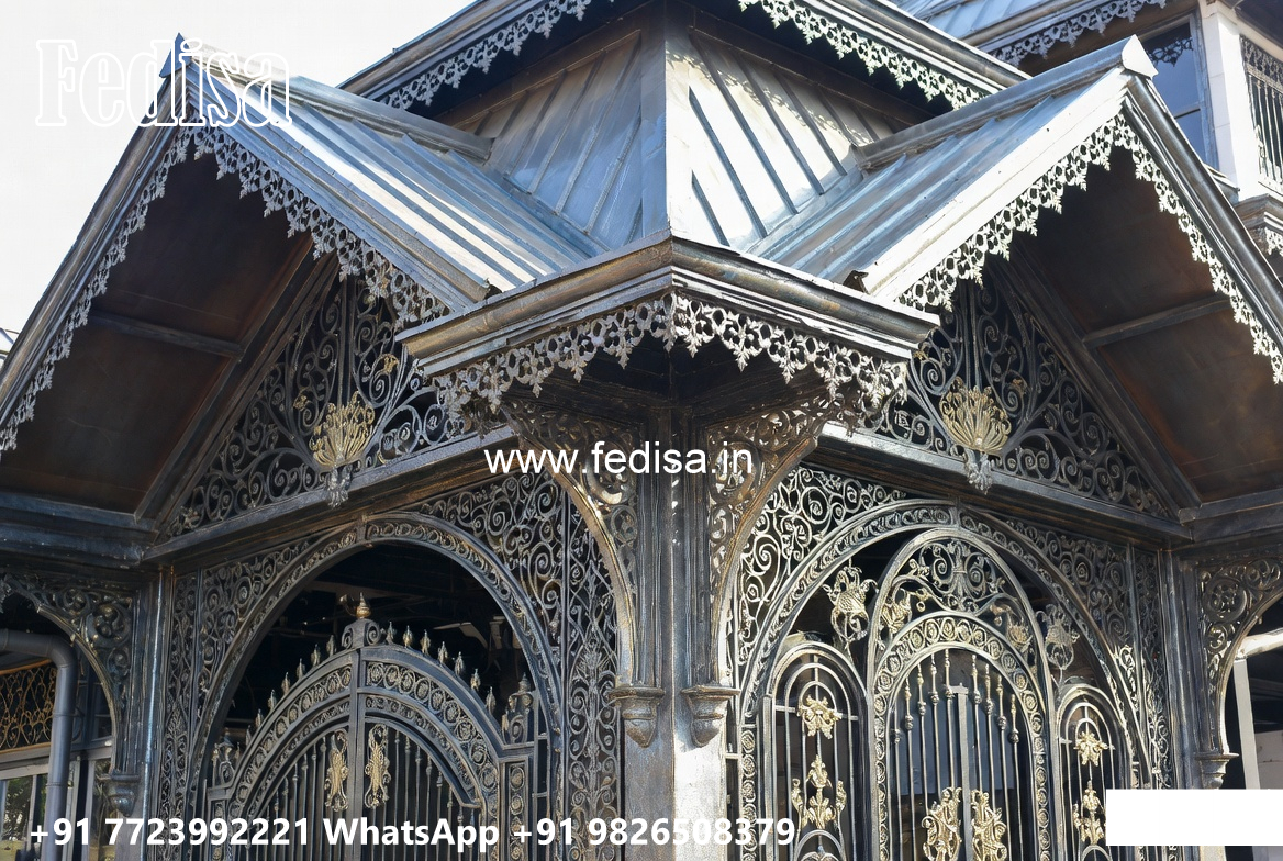 Iron Car Parking Shed Design for Premium Residential Projects No-3684