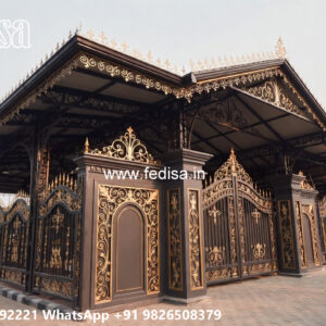 Traditional Classic Car Parking Shed Design Inspirations No-3703