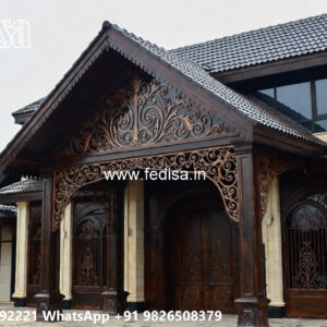 Royal Classic Car Parking Shed Design for Elegant Residences No-3752