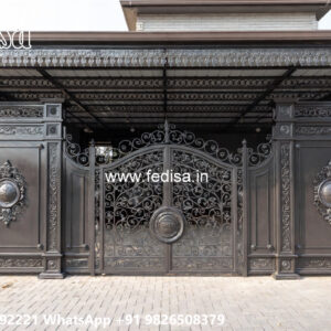 Classic Car Parking Shed Design with Elegant Structural Appeal No-3768