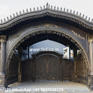 Classic Car Parking Shed Design with Elegant Front Structure No-3781