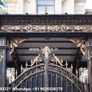 Stylish Classic Car Parking Shed Design with Decorative Roof Style No-3793