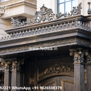 Classic Car Parking Shed Design with Decorative Structural Beauty No-3823