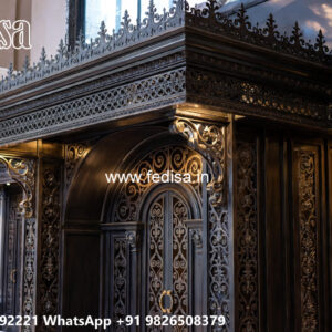 Beautiful Classic Car Parking Shed Design with Stylish Columns No-3824