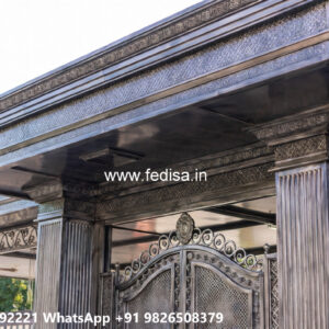 Classic Car Parking Shed Design with Premium Wooden Roofing No-3828