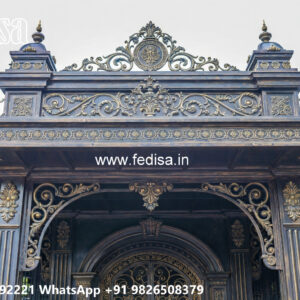 Premium Classic Car Parking Shed Design with Decorative Framework No-3855