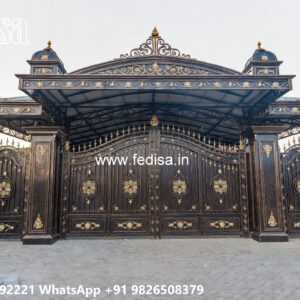 Modern Classic Car Parking Shed Design with Decorative Roofing No-3862