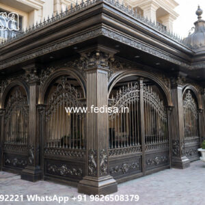 Attractive Classic Car Parking Shed Design with Traditional Roof No-3864
