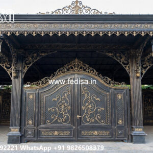 Stylish Classic Car Parking Shed Design with Elegant Support Design No-3868
