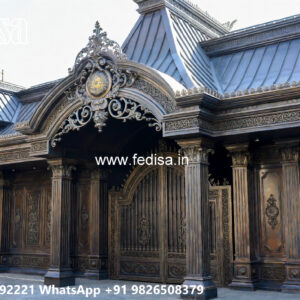 Beautiful Classic Car Parking Shed Design with Elegant Framework No-3896