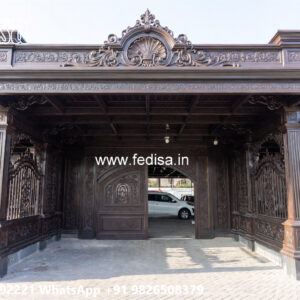 Top Car Parking Shed Design Trends for Luxury Villas No-3904