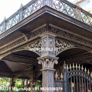 Elegant Car Parking Shed Design with Modern Features No-3953