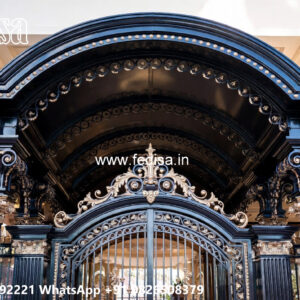 Modern Car Parking Shed Design with Decorative Elements No-3988