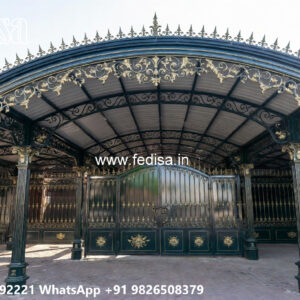Elegant Car Parking Shed Design for Home Parking Area No-3999
