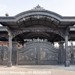 Beautiful Car Parking Shed Design with Premium Materials No-4007