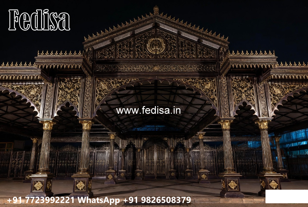 Car Parking Shed Design for Elegant Residential Exterior No-4009