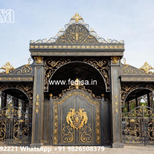 Premium Car Parking Shed Design with Decorative Roofing No-4037