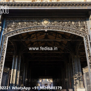 Beautiful Car Parking Shed Design for Villa Entrance No-4040