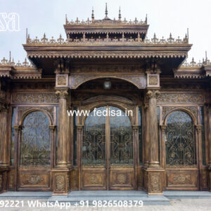 Modern Car Parking Shed Design with Sleek Roof Design No-4041
