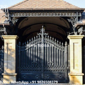 Elegant Car Parking Shed Design with Stylish Lighting Setup No-4068