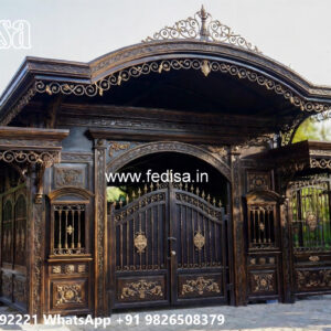 Modern Car Parking Shed Design with Elegant Roof Panels No-4079