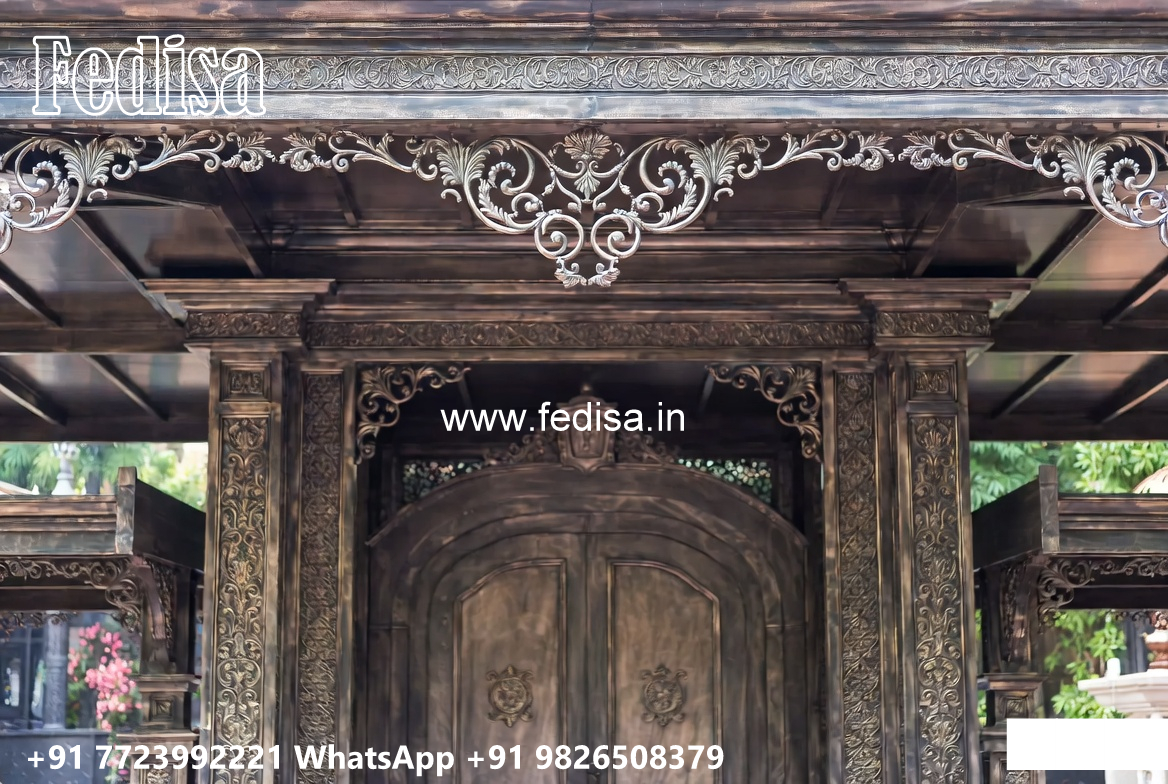 Stylish Car Parking Shed Design with Durable Roofing Material No-4096