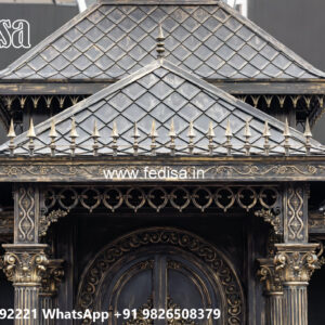 Car Parking Shed Design with Elegant Luxury Roofing No-4102