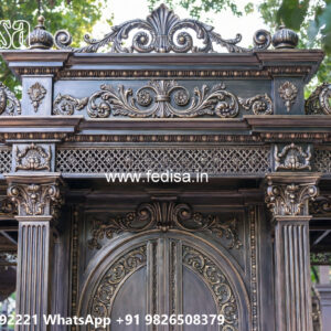 Elegant Car Parking Shed Design with Stylish Metal Structure No-4106