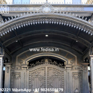 Elegant Car Parking Shed Design with Stylish Roofing Solution No-4125