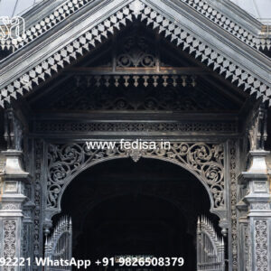 Stylish Car Parking Shed Design with Attractive Modern Roof No-4129