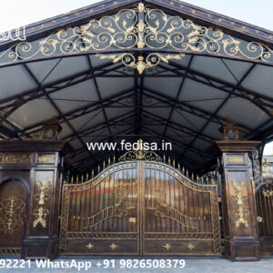 Elegant Car Parking Shed Design with Premium Outdoor Layout No-4166