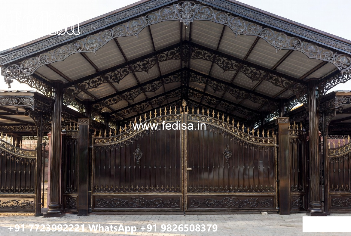 Car Parking Shed Design with Modern Structural Appeal No-4170