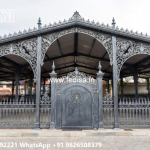 Stylish Car Parking Shed Design with Beautiful Covered Space No-4191