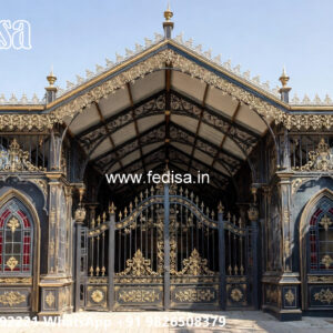 Designer Luxury Car Parking Shed Design for Villas No-4207