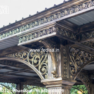 Luxury Car Parking Shed Design with Modern Structural Beauty No-4282