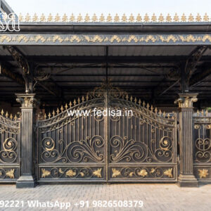 Elegant Luxury Car Parking Shed Design with Wooden Roofing No-4286