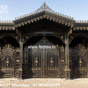 Luxury Car Parking Shed Design with Attractive Exterior Layout No-4287