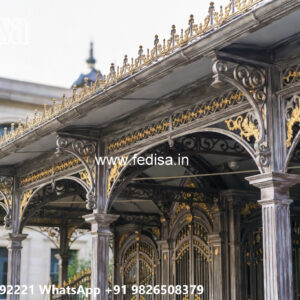 Stylish Luxury Car Parking Shed Design with Premium Roof No-4295