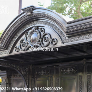 Luxury Car Parking Shed Design with Attractive Roof Architecture No-4356