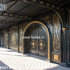 Luxury Car Parking Shed Design with Premium Front Elevation No-4366